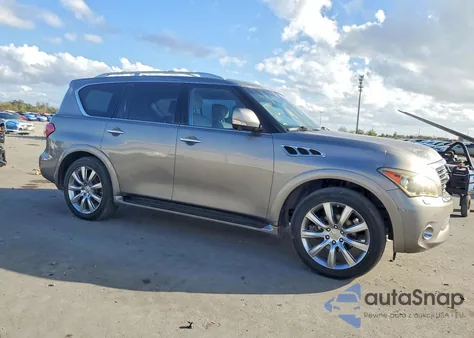 2012 Infiniti Qx56 Base from USA, damaged, VIN JN8AZ2NF3C9517915